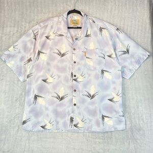 Coconut Pier Microfiber Hawiian Shirt Sz XXL by TopImage USA